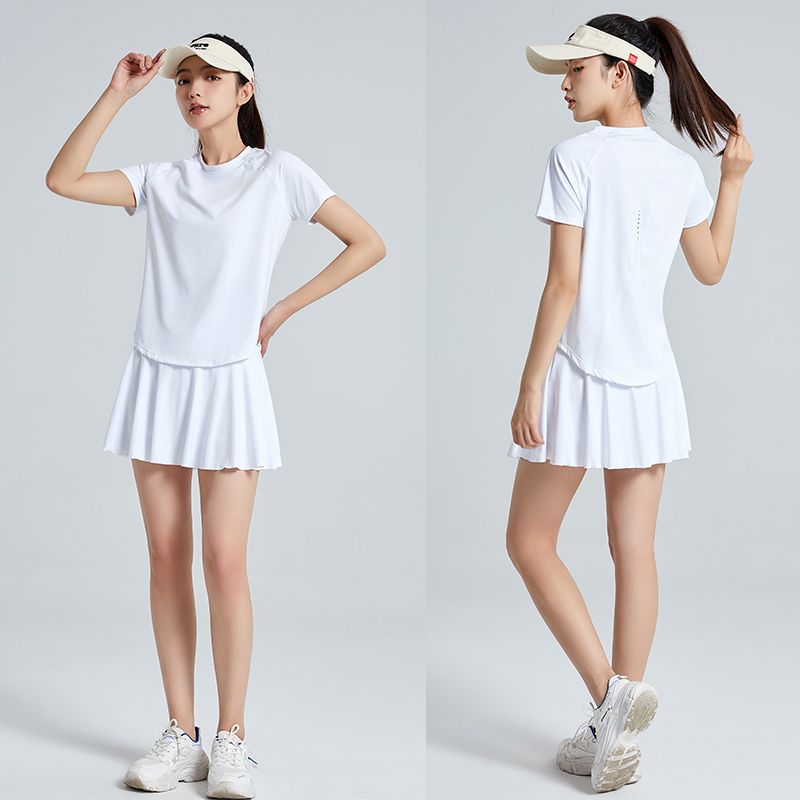 2pcs Tennis Skirt Set Women Su - Summer Golf Clothing ulasan dan harga