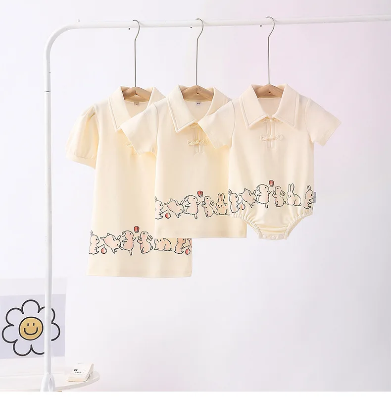 Chinese Parent-child Matching  - Summer Clothing Looks ulasan dan harga