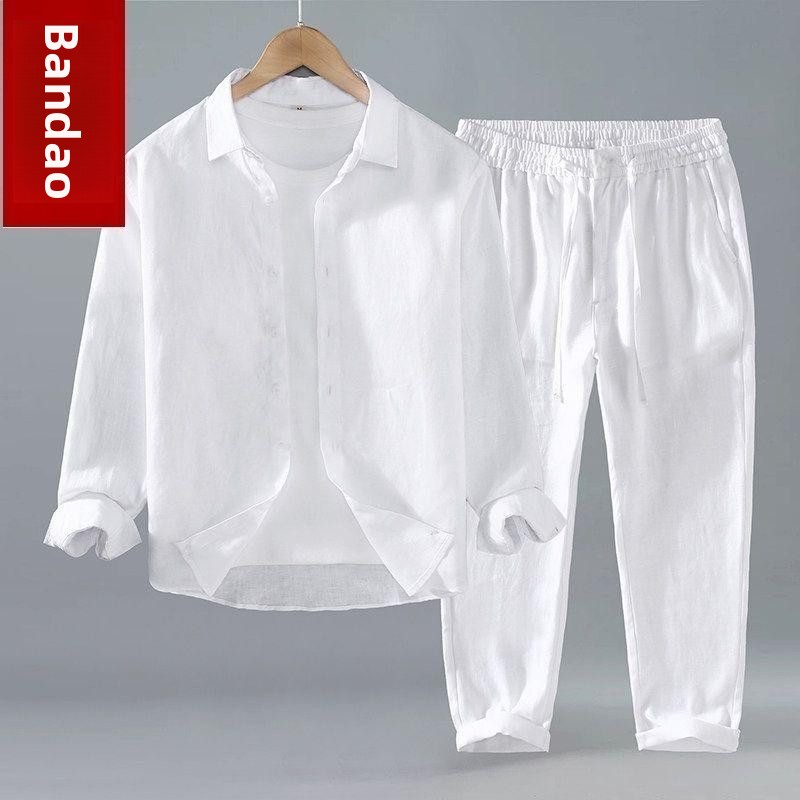 Spring Summer Chinese Style Co - Summer Clothing Linen ulasan dan harga