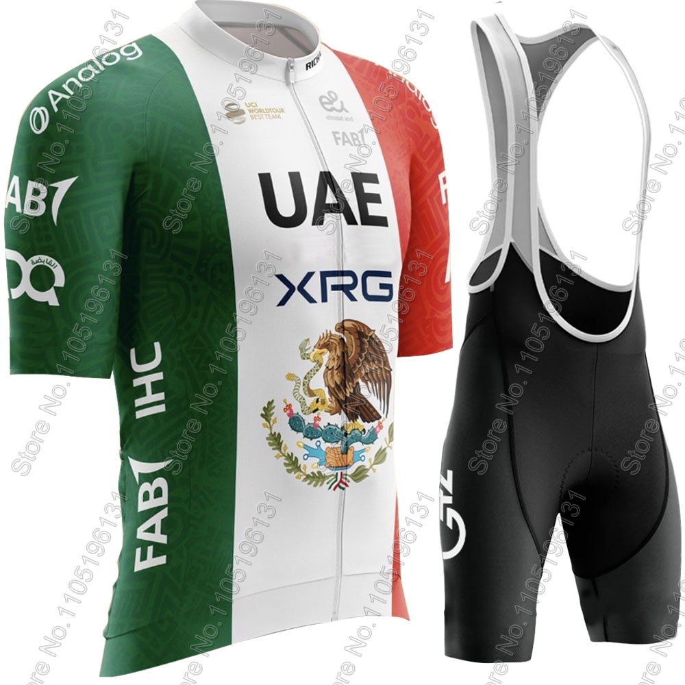 UAE Mexico 2026 Team Cycling J - Summer Clothing Men Sale ulasan dan harga