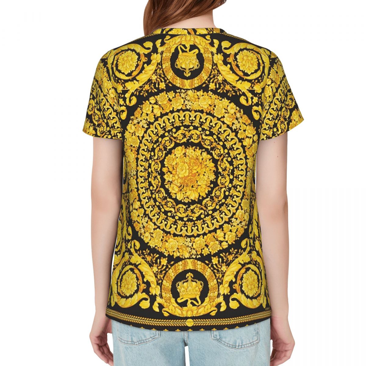 Decorative Golden Medallion Ba - Summer Clothing For 70 Year Old Woman ulasan dan harga