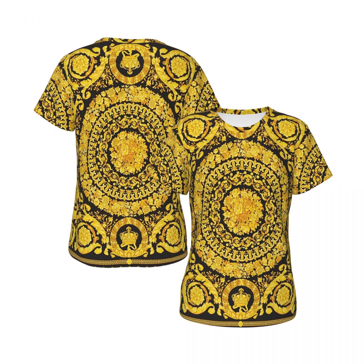 Decorative Golden Medallion Ba - Summer Clothing For 70 Year Old Woman ulasan dan harga