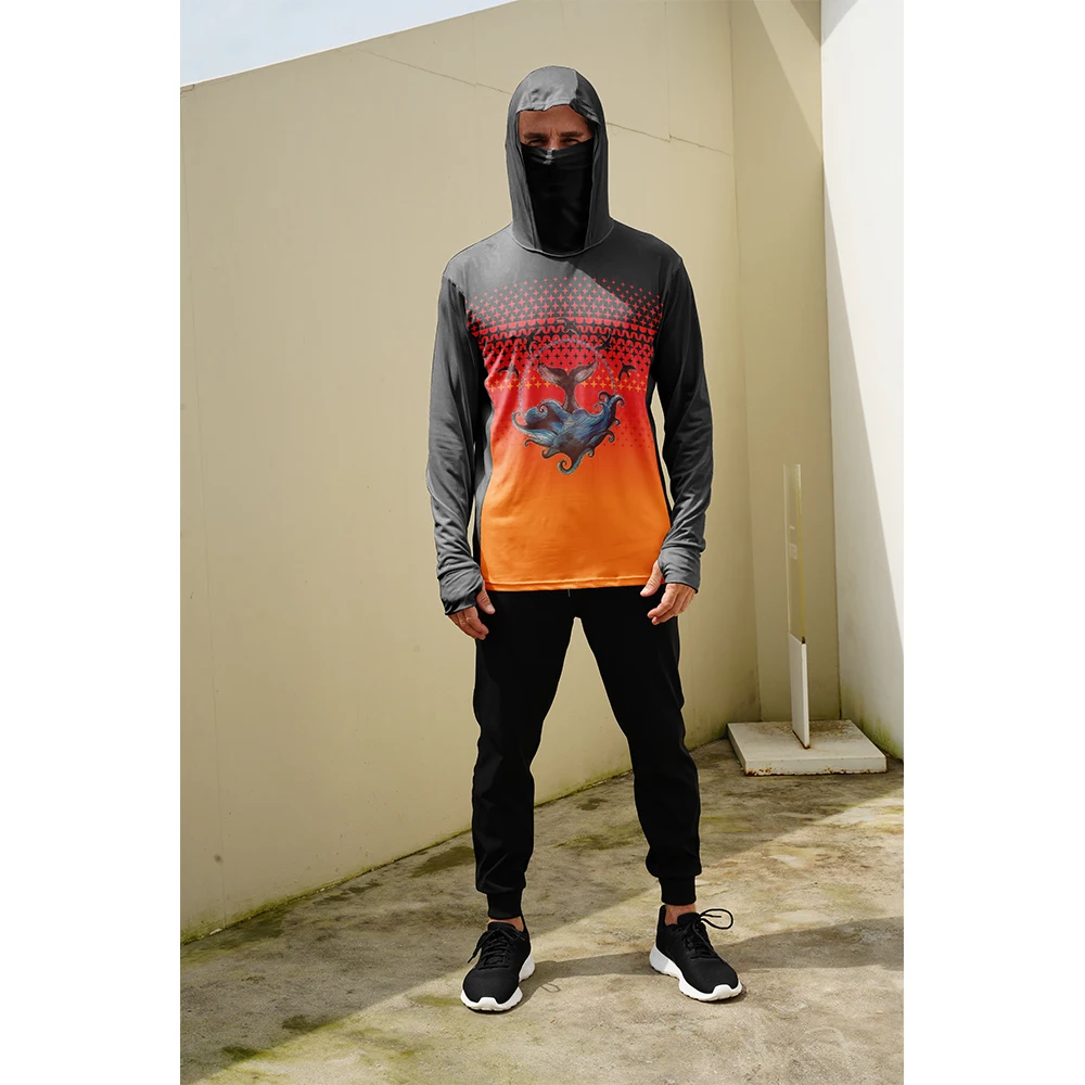 Fishing Shirts Men Sun Protect - Summer Clothing Mens ulasan dan harga