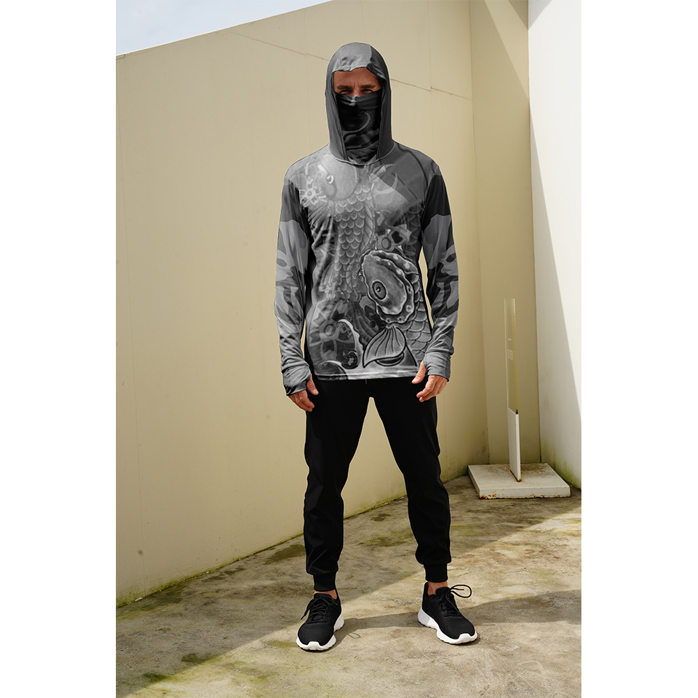 Fishing Shirts Men Sun Protect - Summer Clothing Mens ulasan dan harga
