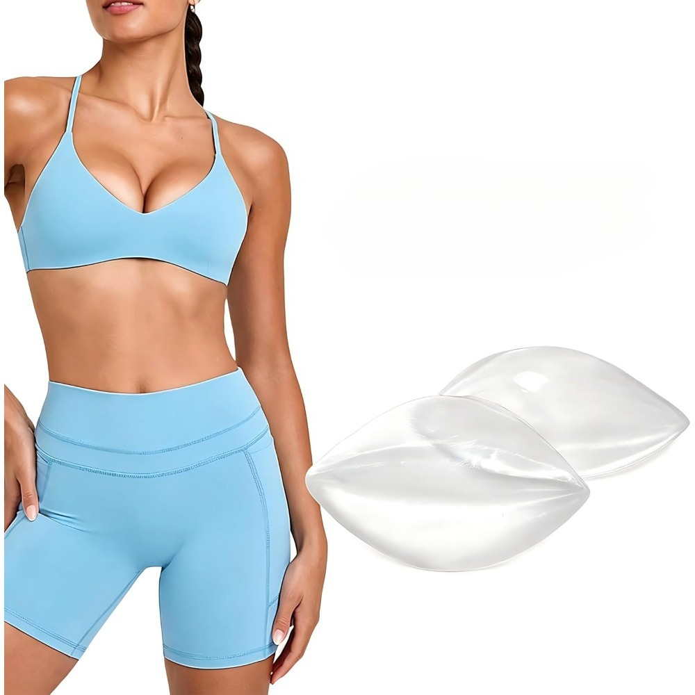 Adhesive Silicone Bra Inserts  - Bikini Set Push Up ulasan dan harga