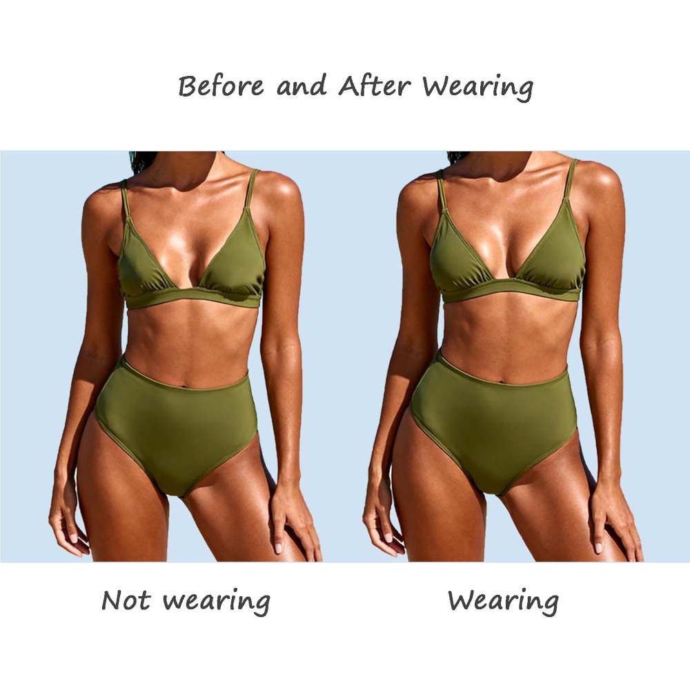 Adhesive Silicone Bra Inserts  - Bikini Set Push Up ulasan dan harga