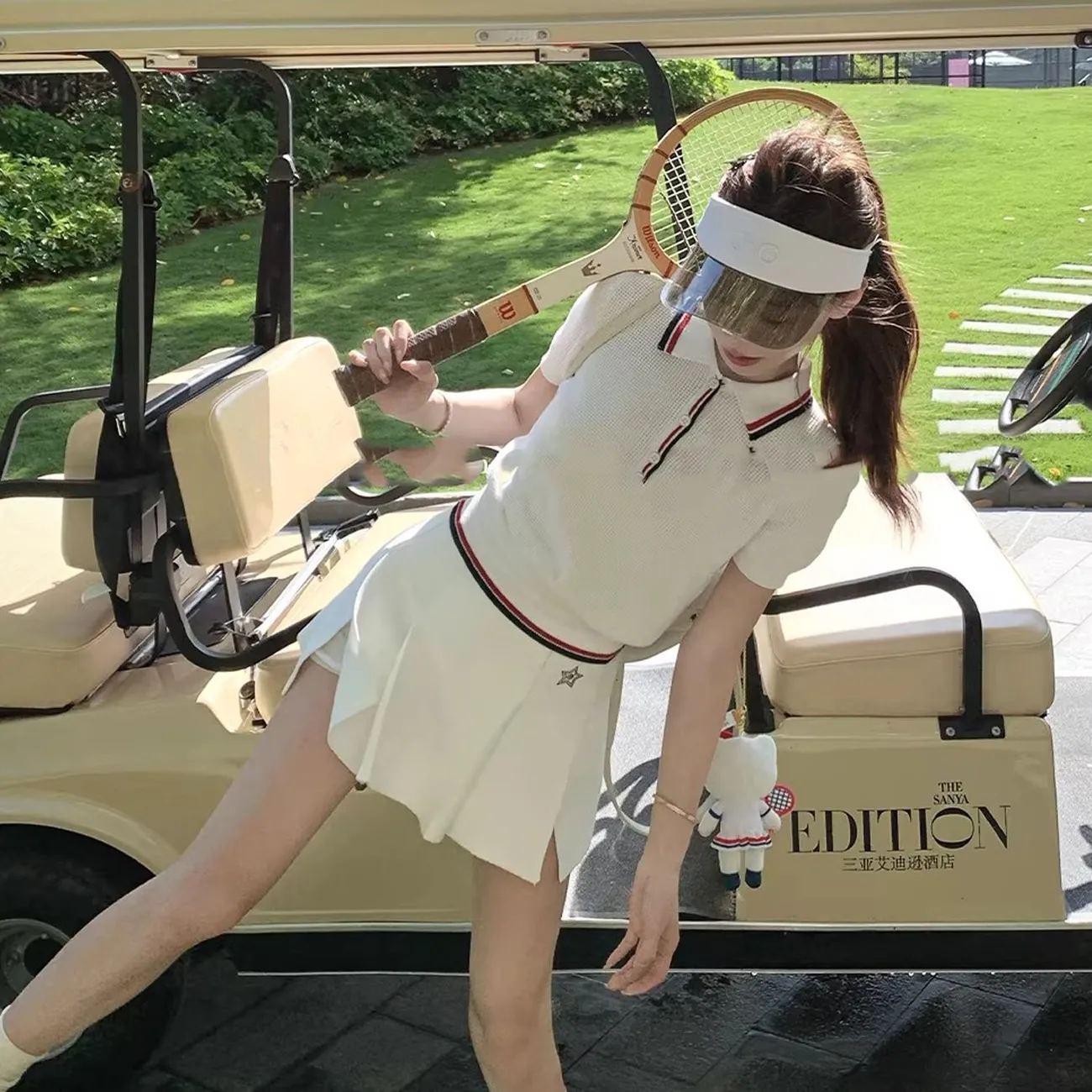 Summer Women Tennis Series Waf - Summer Golf Clothing ulasan dan harga