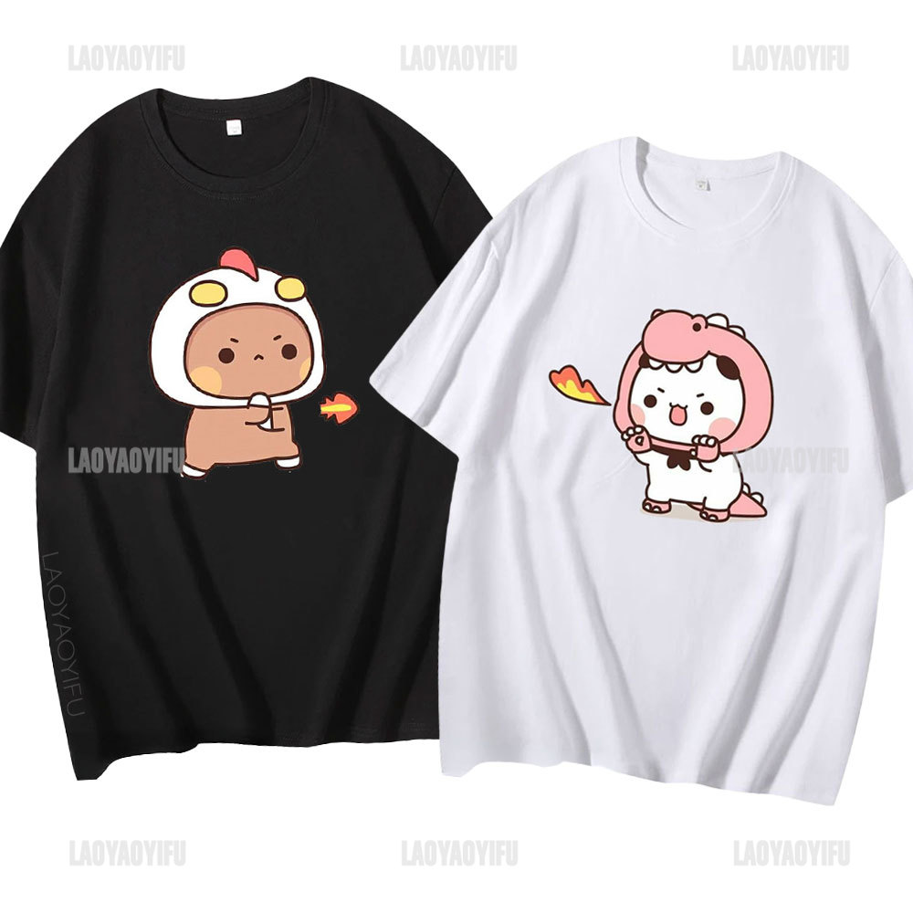 Kawaii Bubu Dudu Tshirt for Gi - Summer Clothing For 70 Year Old Woman ulasan dan harga