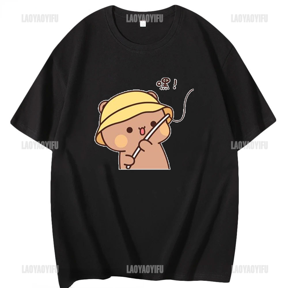 Kawaii Bubu Dudu Tshirt for Gi - Summer Clothing For 70 Year Old Woman ulasan dan harga