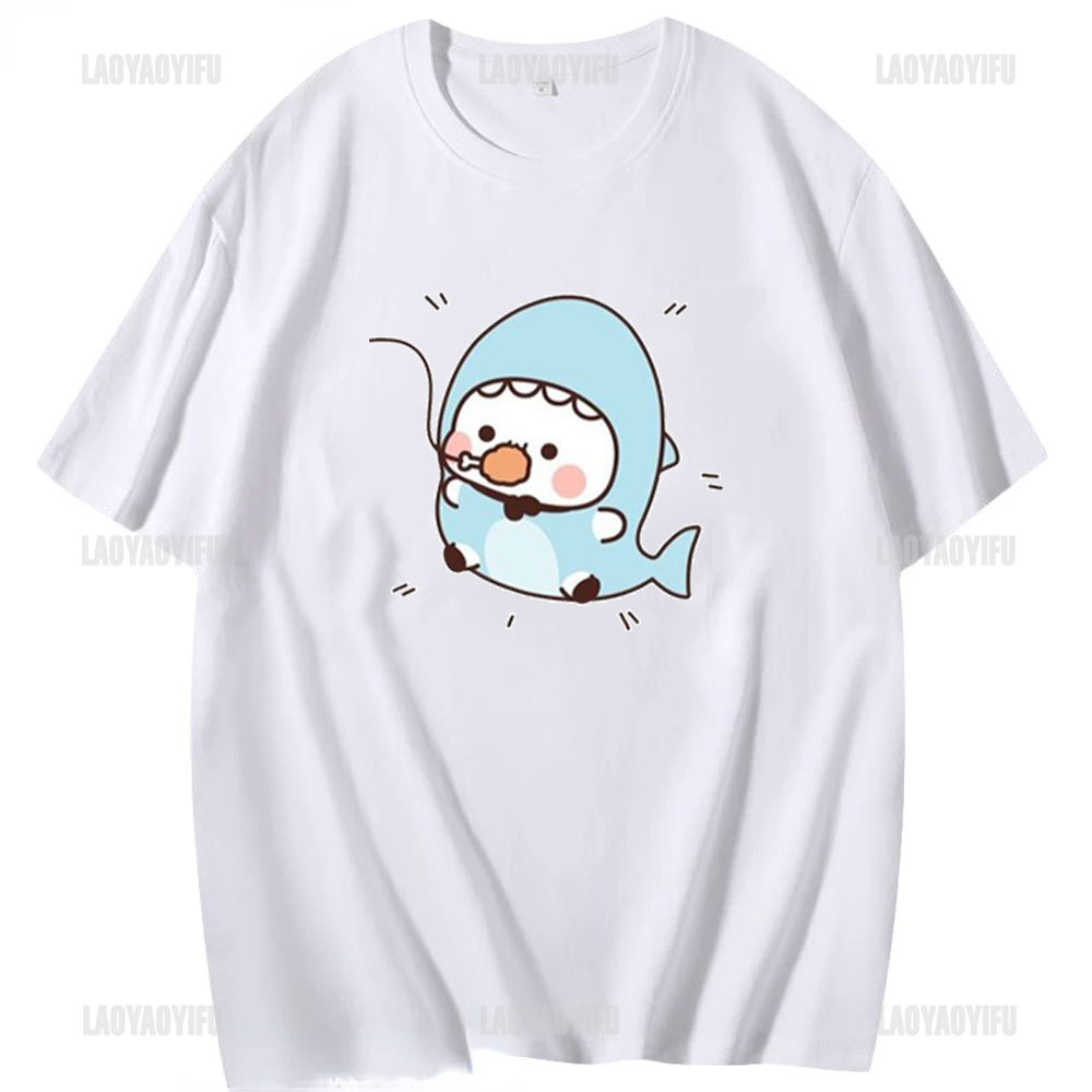 Kawaii Bubu Dudu Tshirt for Gi - Summer Clothing For 70 Year Old Woman ulasan dan harga