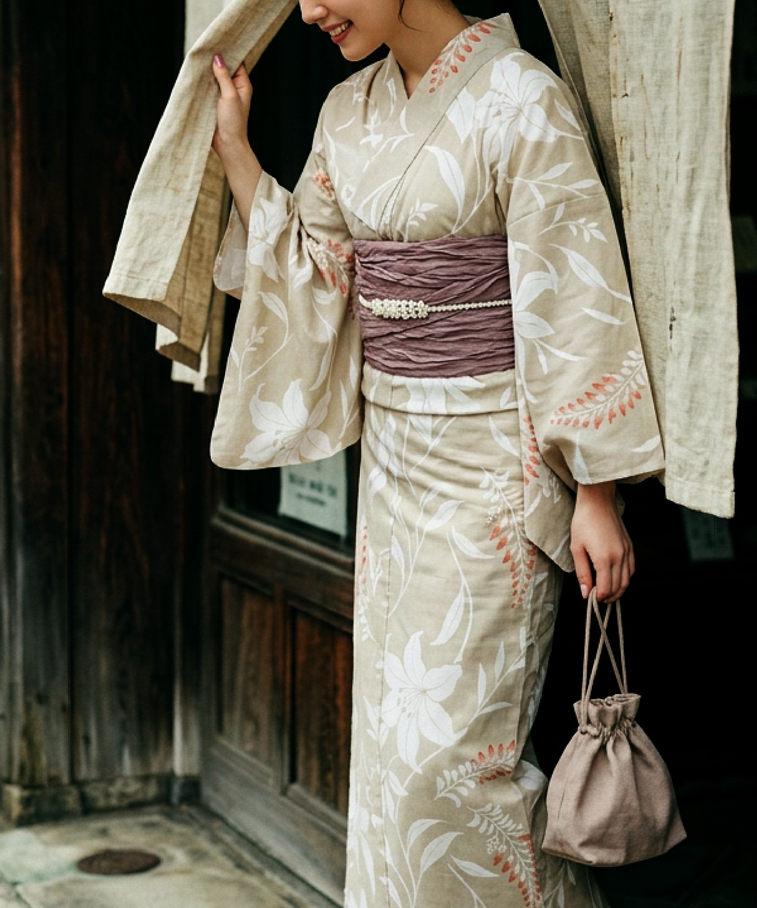 Traditional Yukata Kimono Cott - Summer Clothing Linen ulasan dan harga