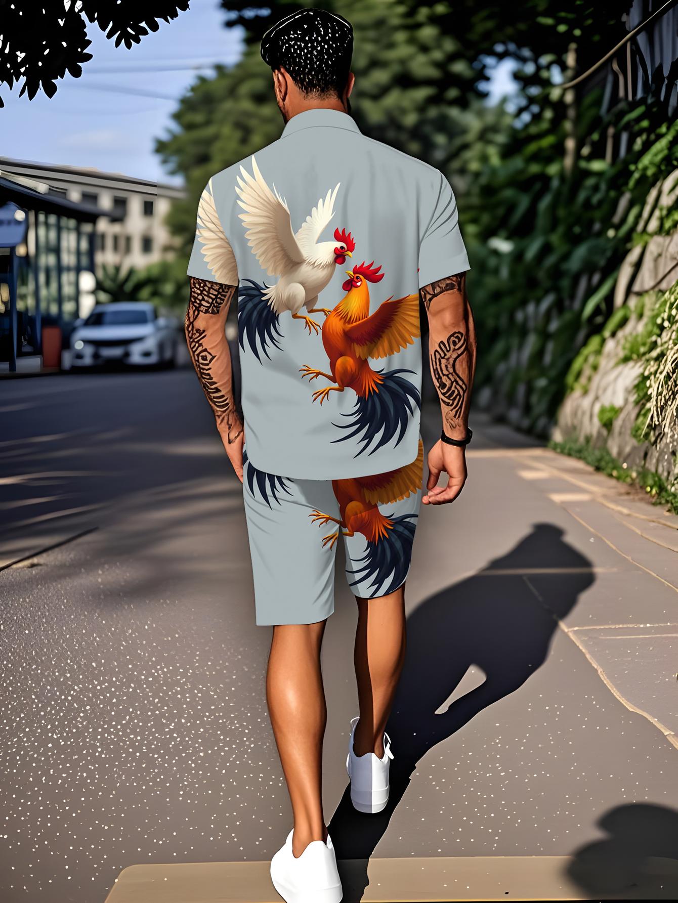 Men's Shirt Sets 2026 Spring/S - Summer Clothing Sets Men ulasan dan harga