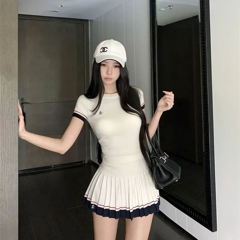 Korean Summer Two-piece Suit C - Summer Golf Clothing ulasan dan harga