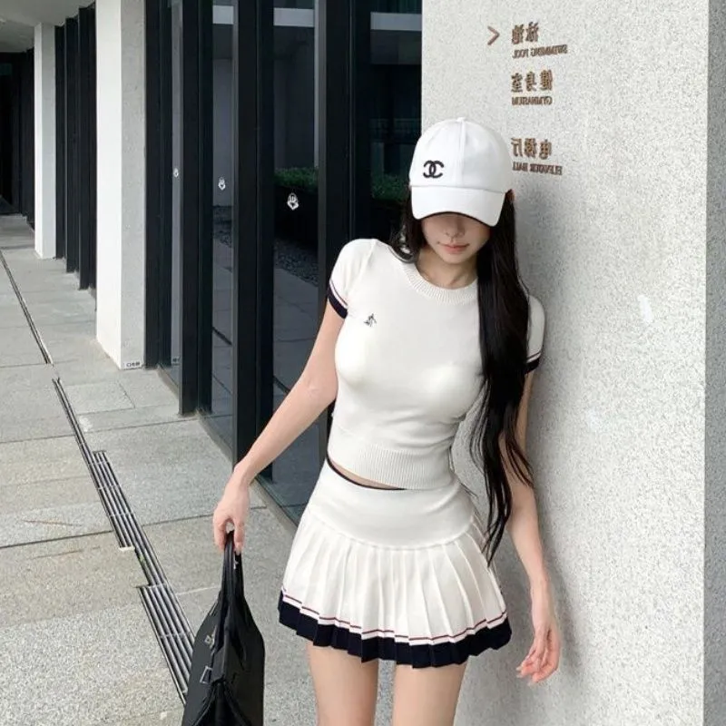 Korean Summer Two-piece Suit C - Summer Golf Clothing ulasan dan harga