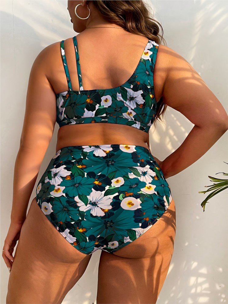 L-5XL Plus Size High Waist Bik - Bikini Set Push Up ulasan dan harga