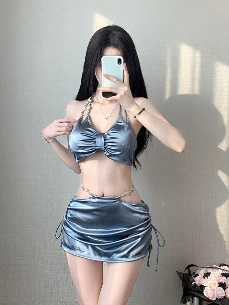 Women's Elegant Thin Strap Bik - Bikini Set Push Up ulasan dan harga