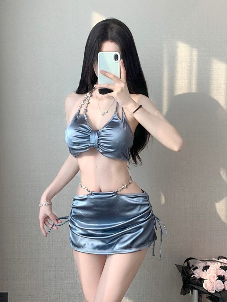 Women's Elegant Thin Strap Bik - Bikini Set Push Up ulasan dan harga