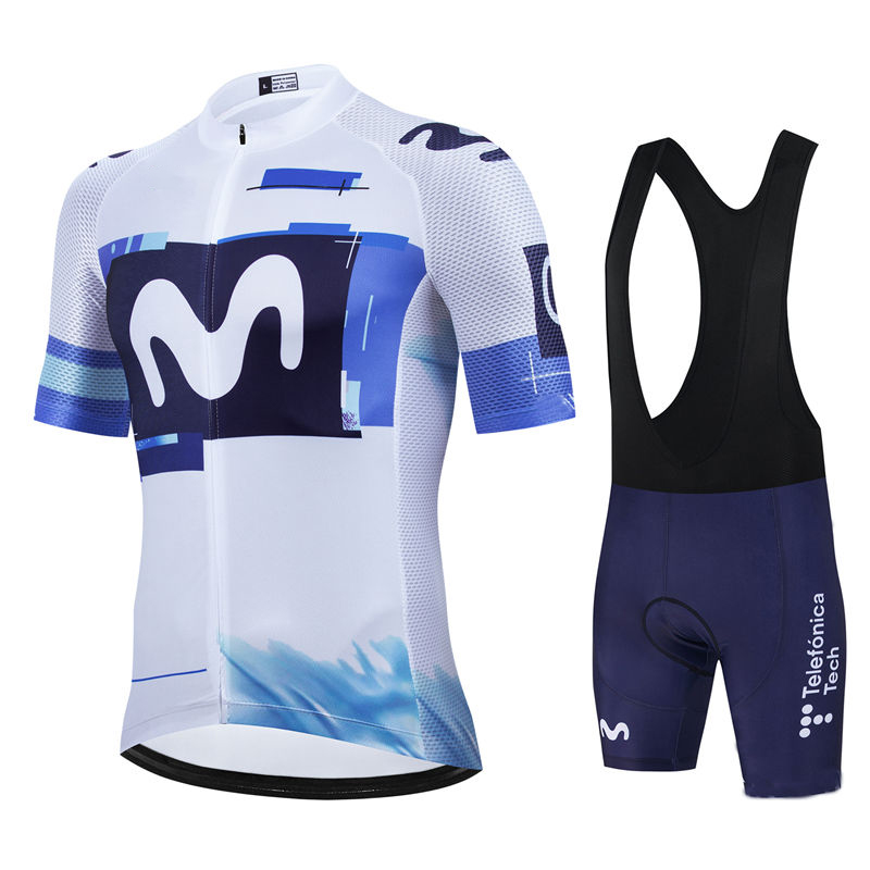 Movistar Pro Team Summer Cycli - Summer Clothing Men Sale ulasan dan harga