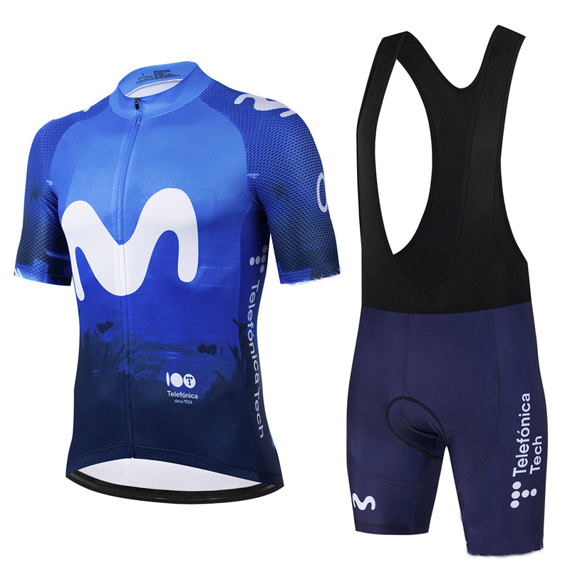 Movistar Pro Team Summer Cycli - Summer Clothing Men Sale ulasan dan harga