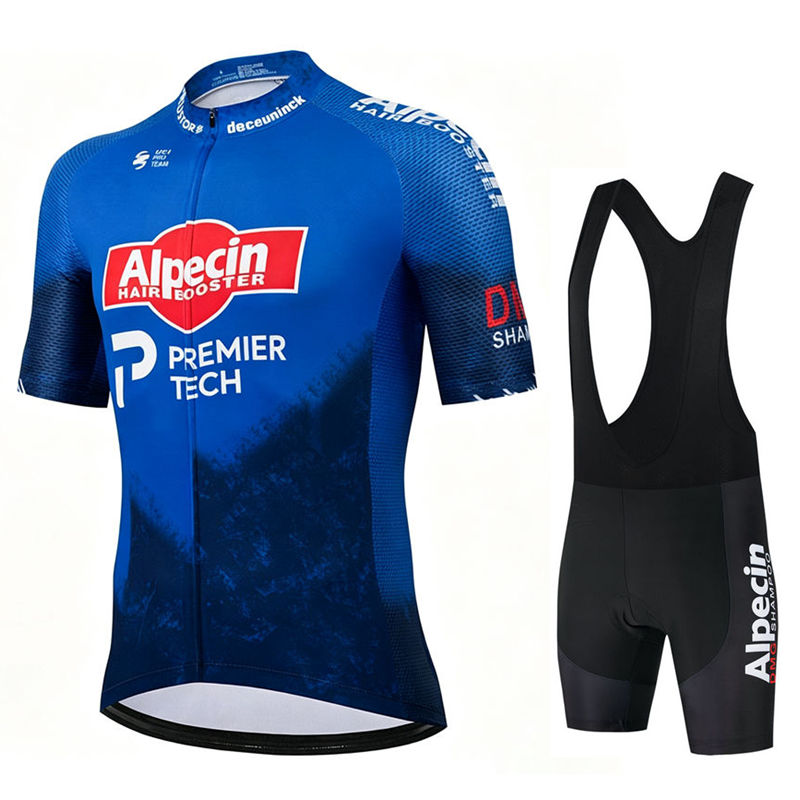 Alpecin Pro Cycling Jersey Set - Summer Clothing Men Sale ulasan dan harga