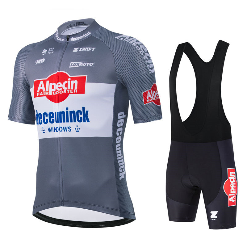 Alpecin Pro Cycling Jersey Set - Summer Clothing Men Sale ulasan dan harga
