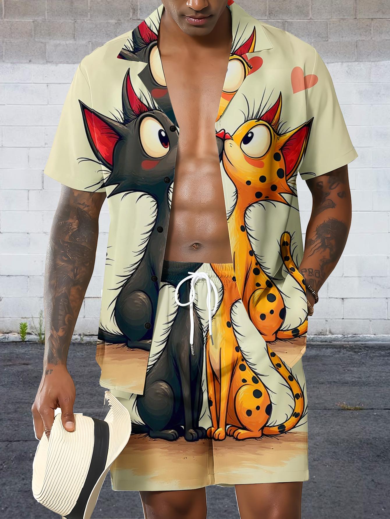 Men's Shirt Sets 2026 Spring/S - Summer Clothing Sets Men ulasan dan harga