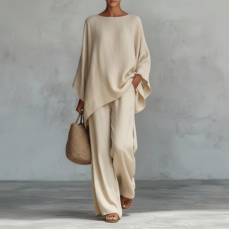 Spring New Fashion Linen Loose - Summer Clothing Linen ulasan dan harga