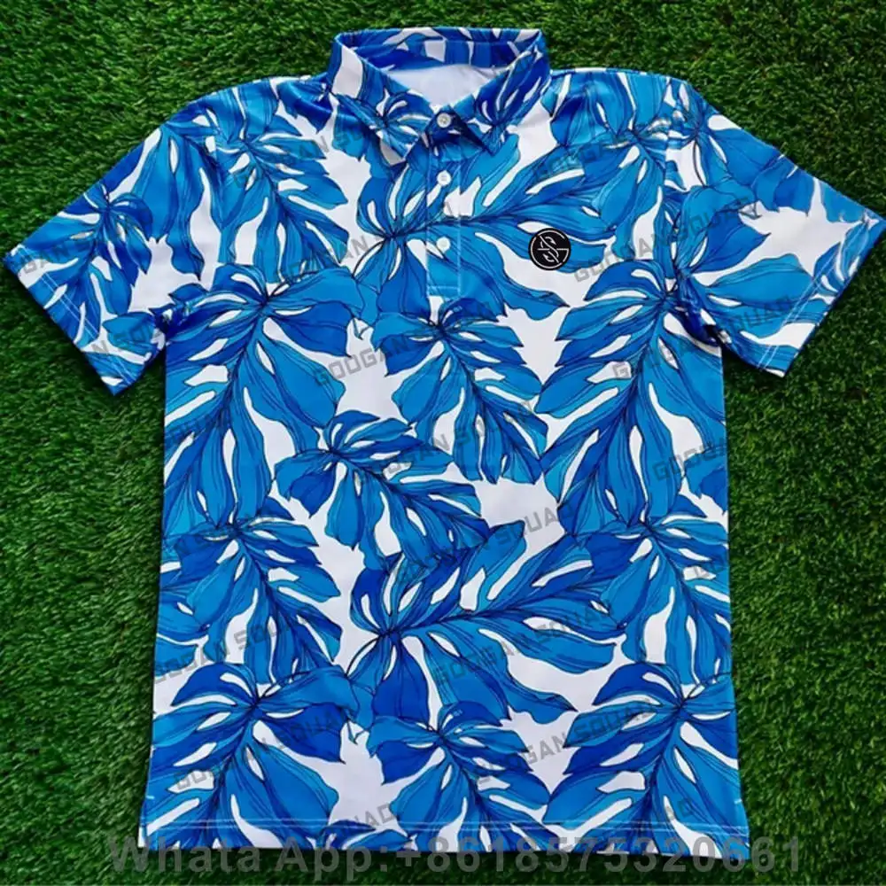 Summer Casual T-shirts Mens Sh - Summer Golf Clothing ulasan dan harga